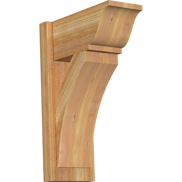 Ekena Millwork Thorton Traditional Rough Sawn Outlooker, Western Red Cedar, 8"W x 16"D x 24"H OUT08X16X24THR01RWR - main